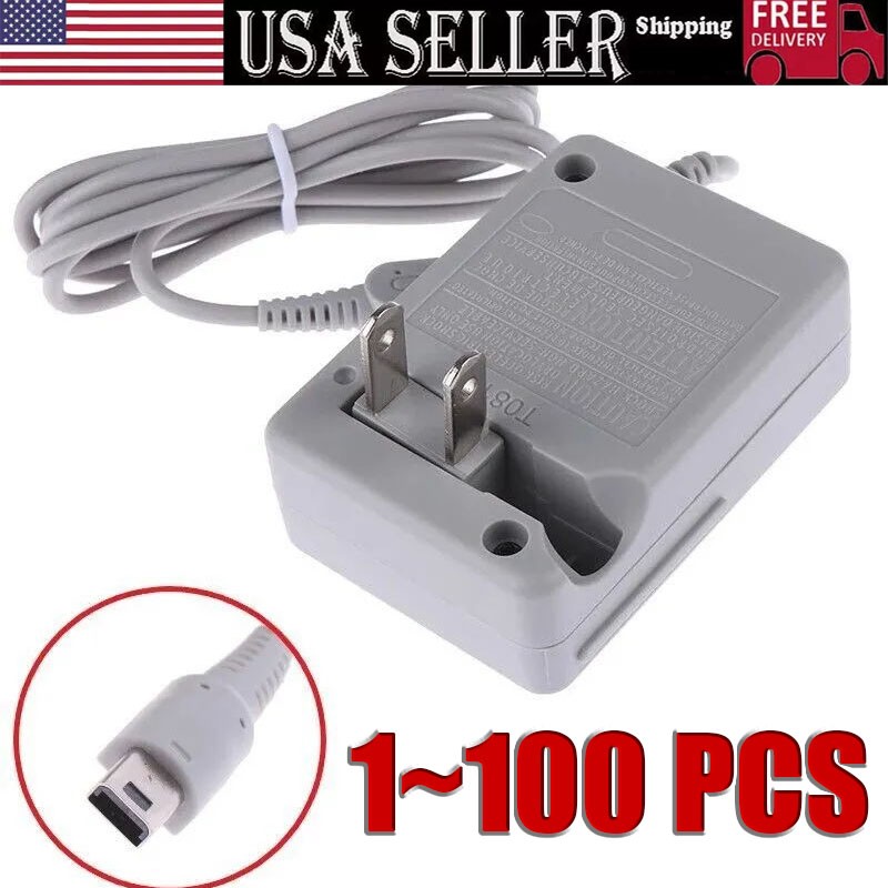 AC Adapter Home Wall Charger Cable for Nintendo DSi/ 2DS/ 3DS/ DSi XL System