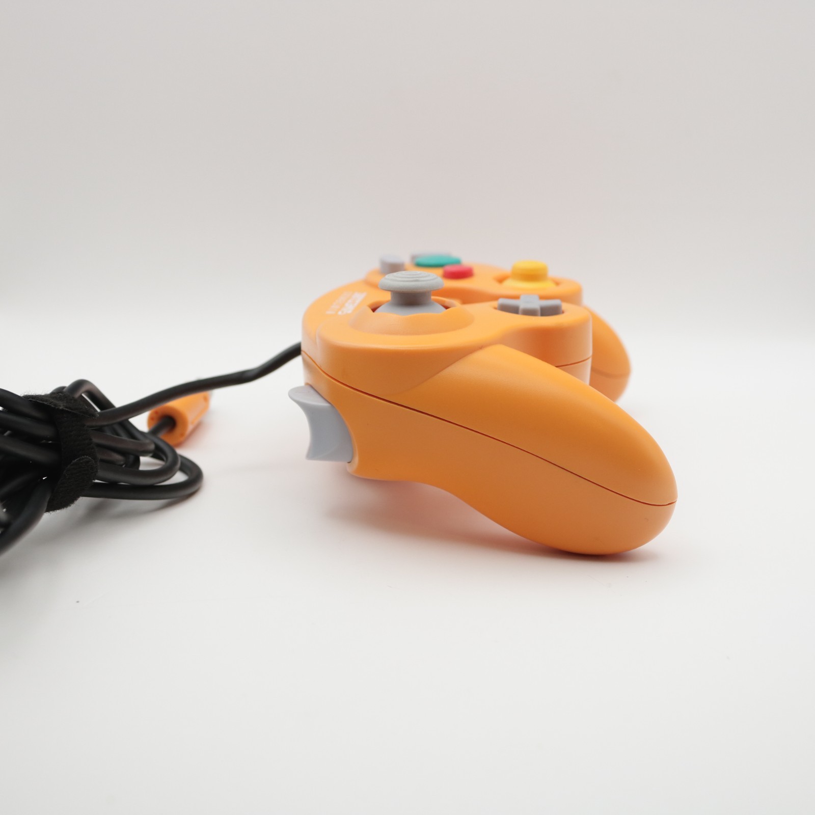 Official Nintendo Gamecube Controller Orange OEM DOL-003 Tested Clean
