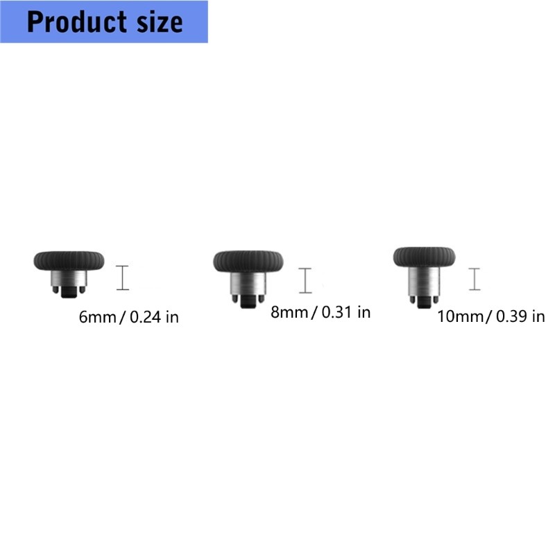 Joystick Caps Easy Installation Multiple Size for Vader 5Pro Joystick Set
