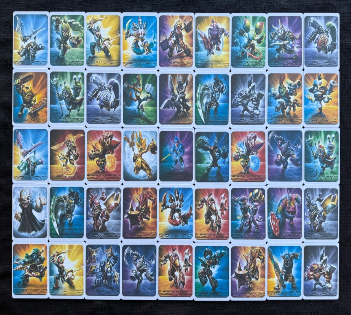 Skylanders Imaginators Complete Set Of 85 NFC Cards / Crystals / Chests Switch