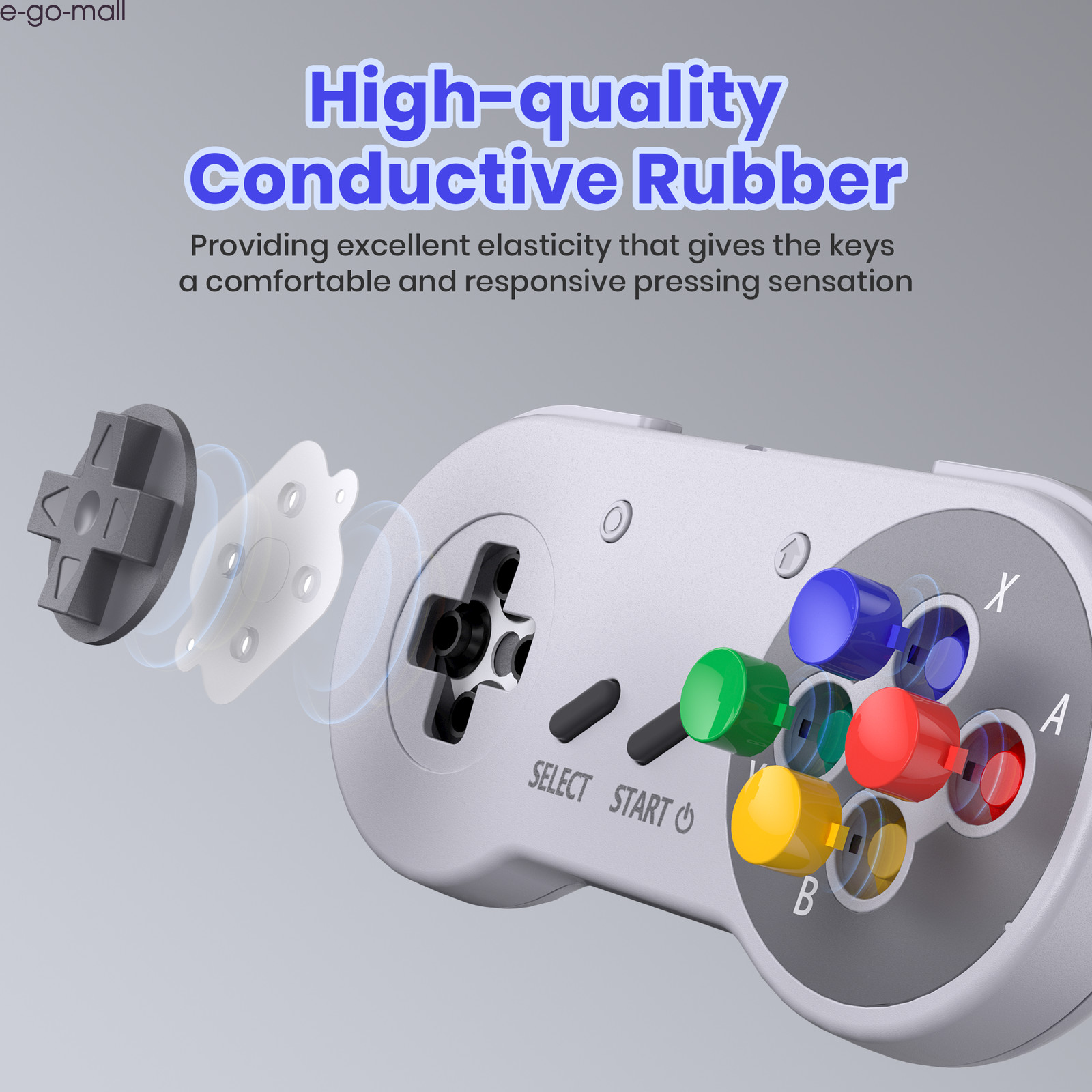 Wireless SNES Switch Controller for Switch ONLINE Steam PC Windows Respberry
