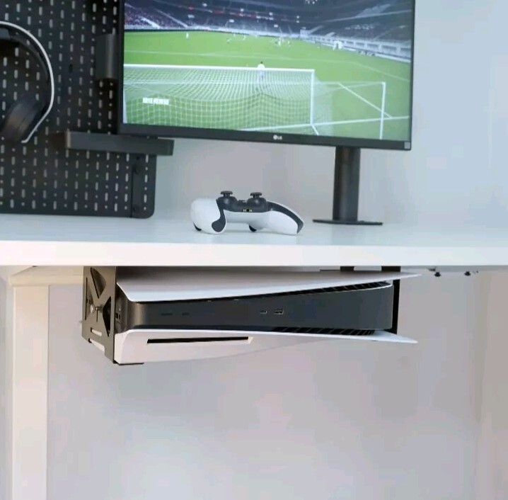under Desk Holder for Ps5, Stealth Mount Compaitble with Playstation 5. 65