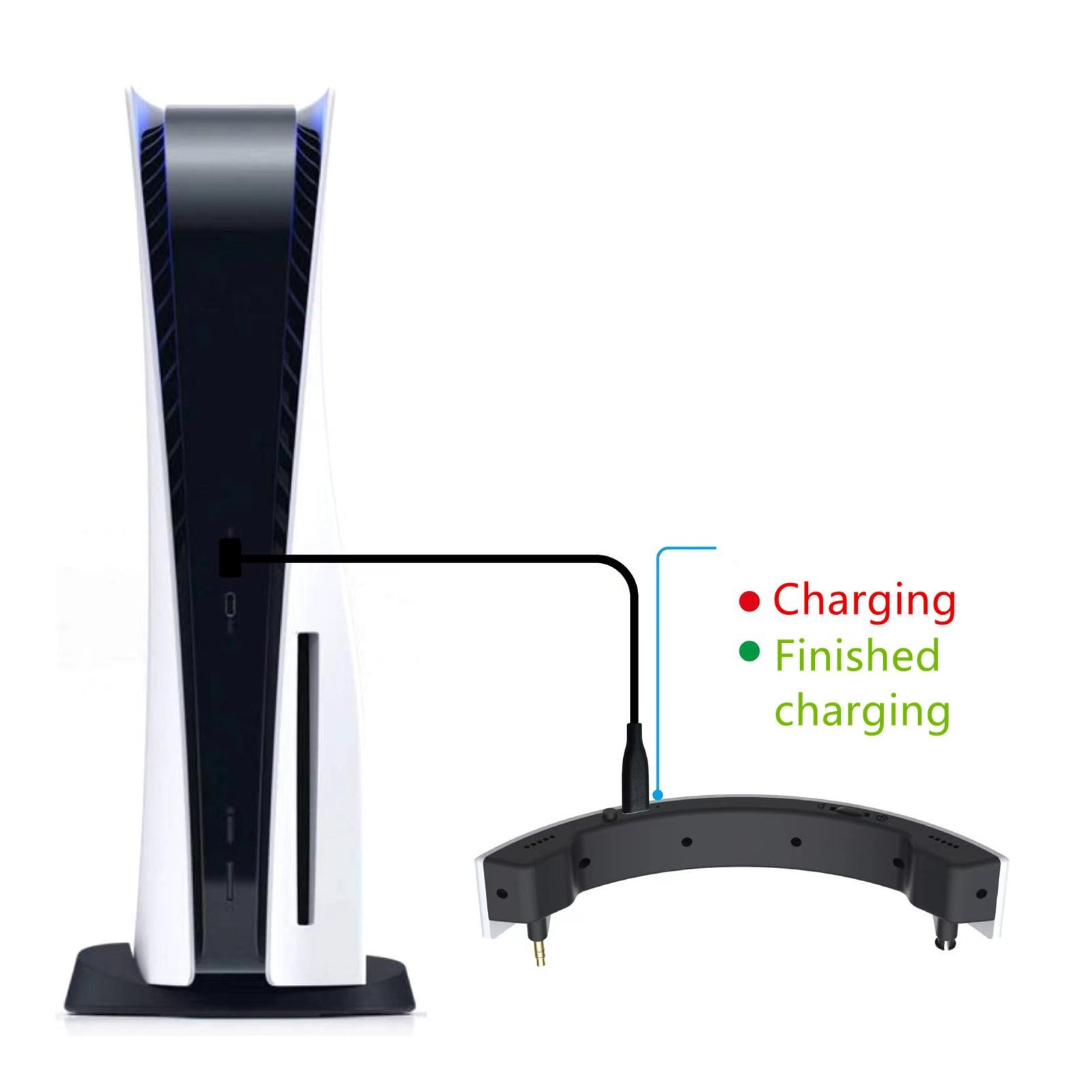3.5mm USB Type-C Stereo External Speaker Kit For PS5 PS VR2 Gaming Headset