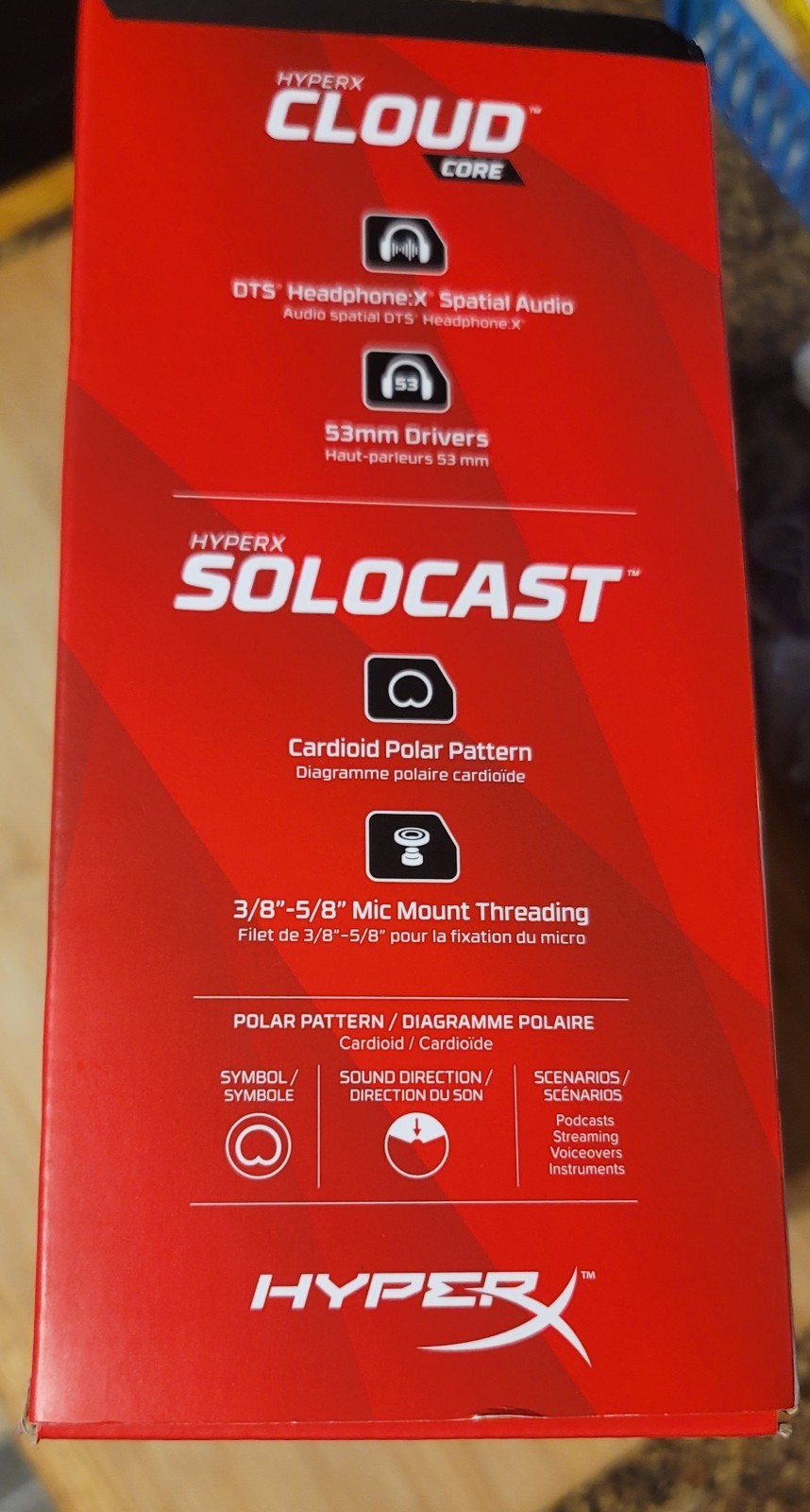 HyperX SoloCast Streamer Starter Pack Black (HBNDL0001) NIB
