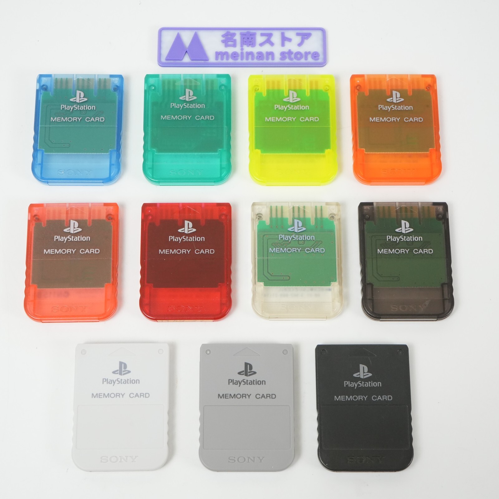 SONY Playstation 1 PS1 Official 15 Block Memory Card SCPH-1020 Choice of colors
