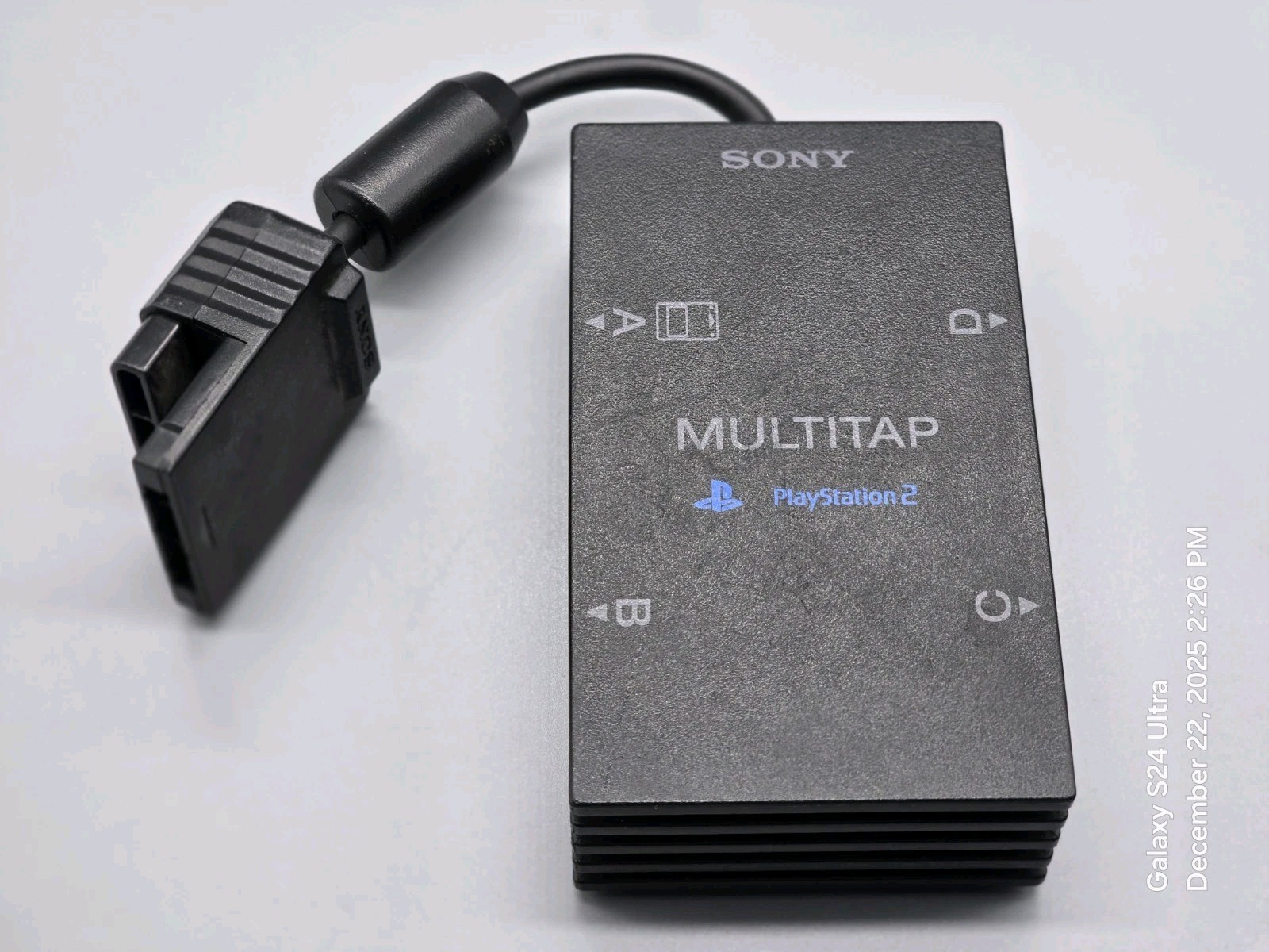 Sony PlayStation 2 Multitap SCPH-10090 – Tested & Working – PS2 Adapter