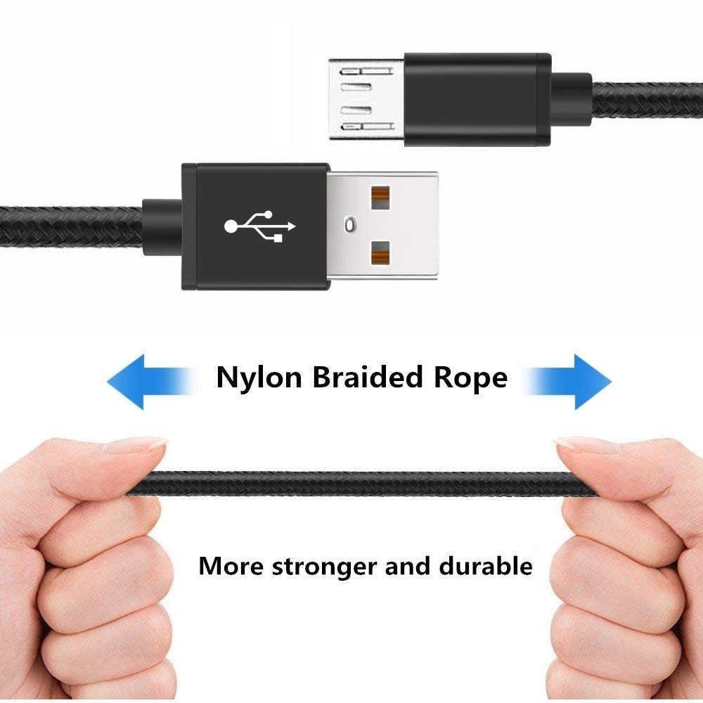 PS4 Controller USB A to Micro USB 3.3ft Charging Cable Cord for PS4 Charger