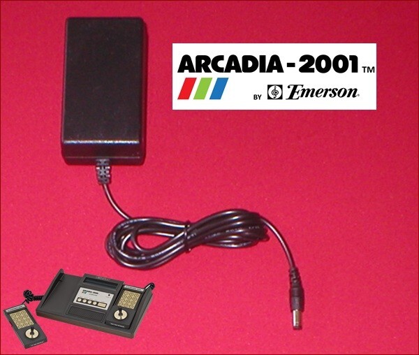 12V AC Adapter Power Supply for the Emerson Arcadia 2001 Console System NEW