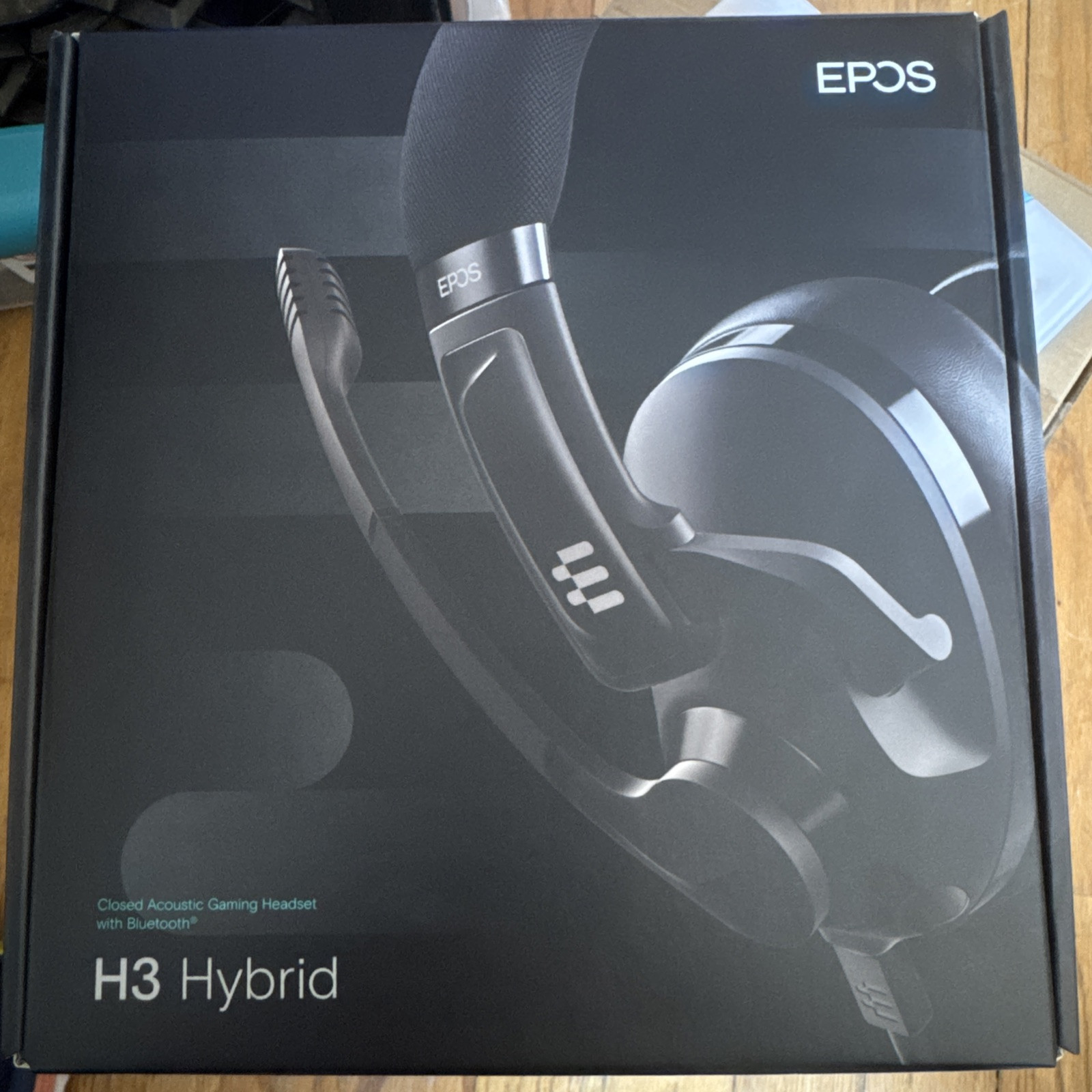 EPOS H3 Hybrid Closed Acoustic Gaming Headset with Bluetooth (Black) Brand New
