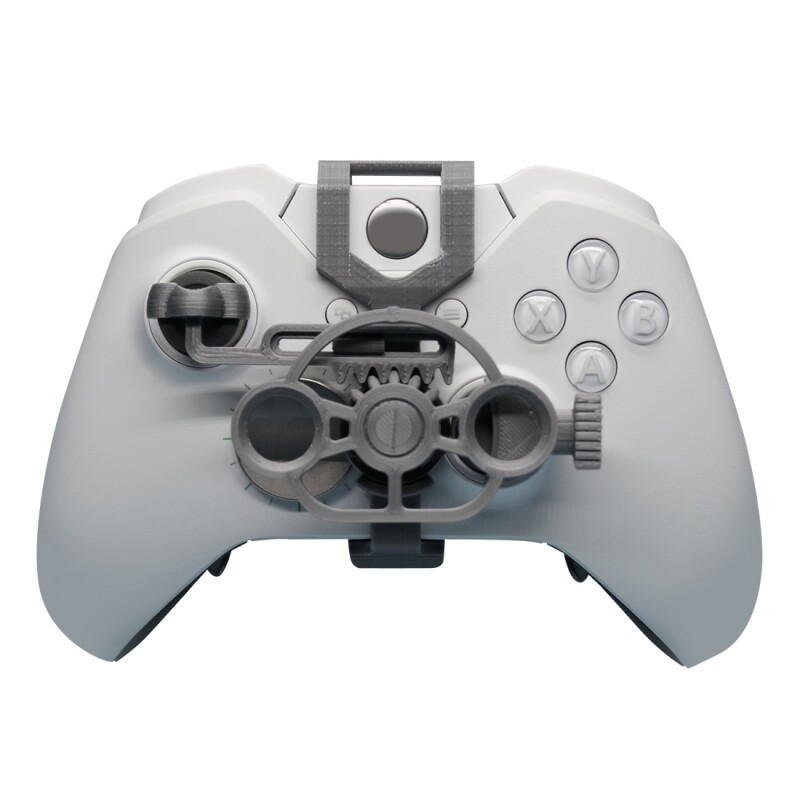Racing Game Mini Steering Wheel Auxiliary Joystick Gamepad For Xboxone/X/S/Elite