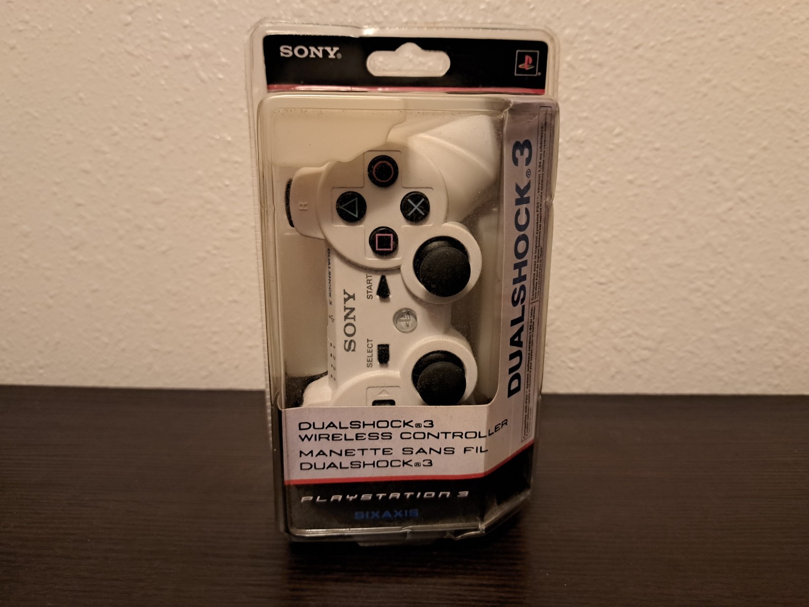Official Sony DualShock 3 Controller White PS3 CECHZC2U *OEM NEW Factory Sealed*