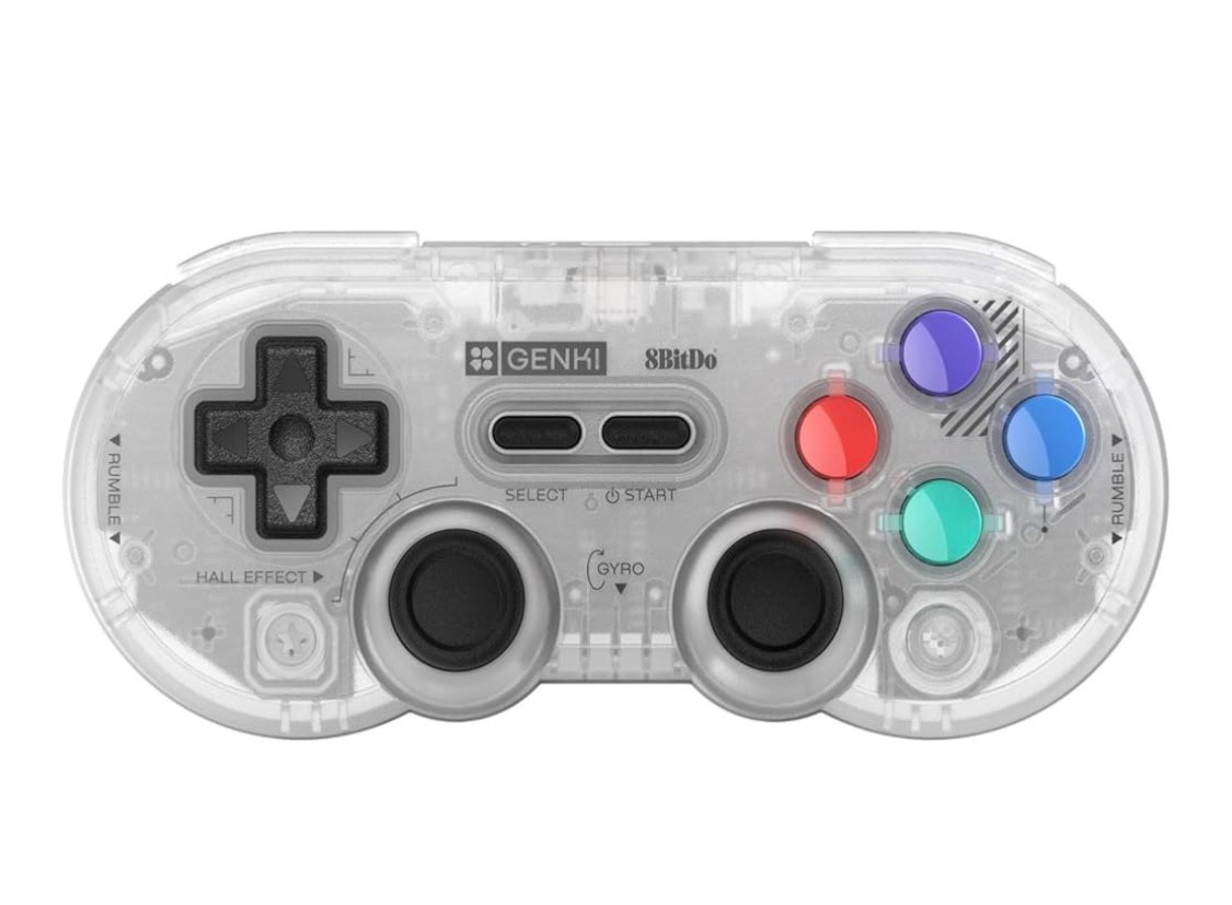 PocketPro Portable Wireless Game Controller with Hall Effect Joysticks Rumble,