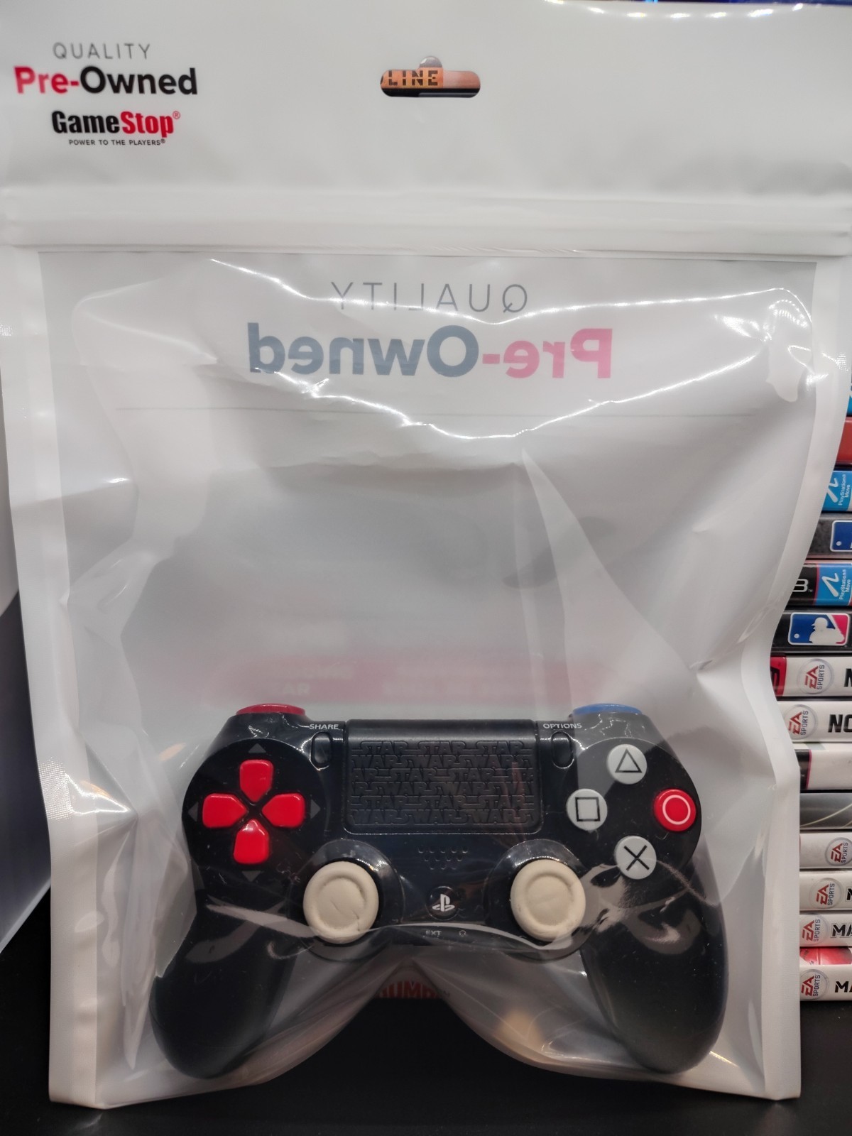 Playstation 4 Dualshock Darth Vader Controller Star Wars Sony PS4