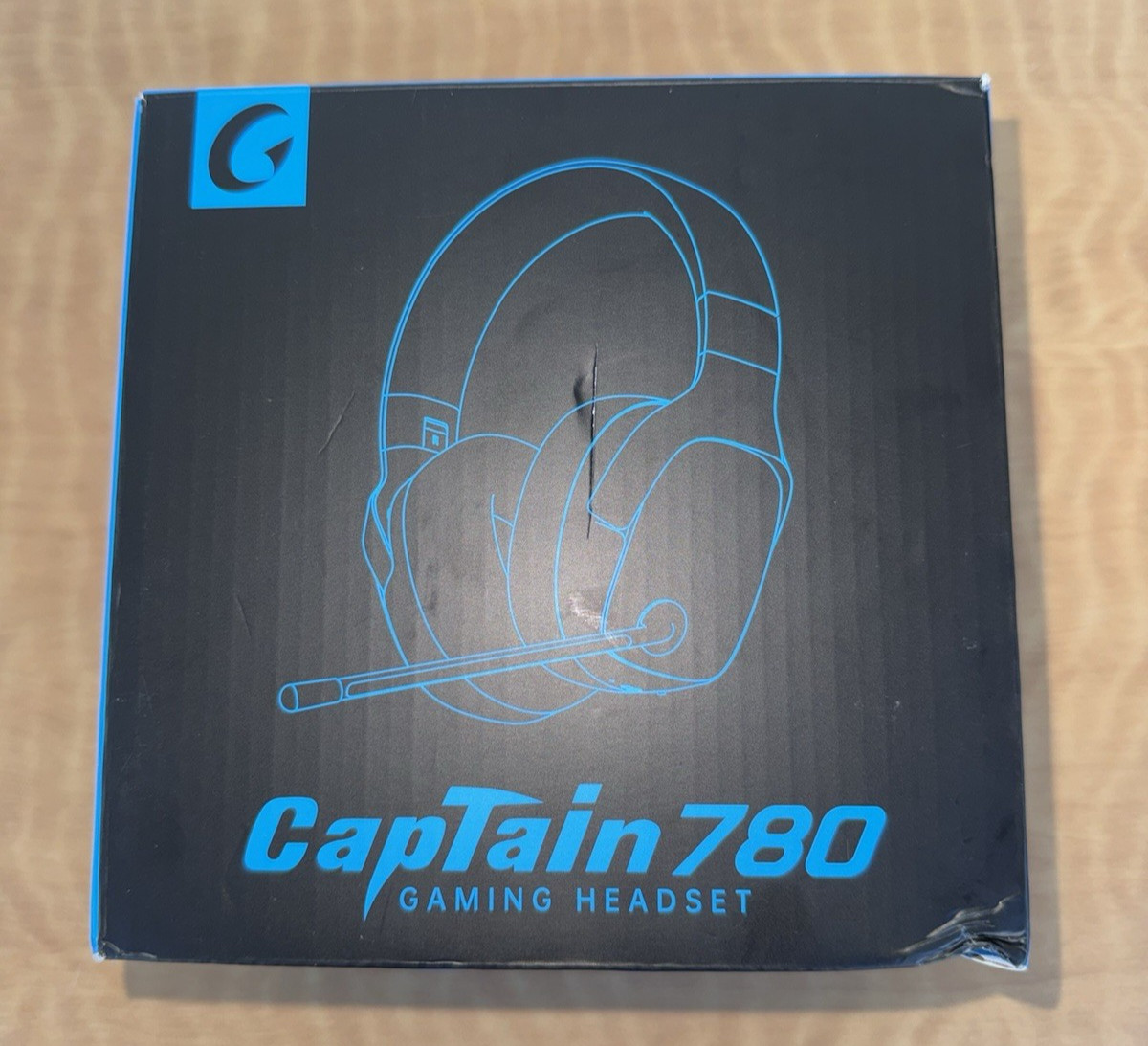 CapTain 780 Wireless Gaming Headset White Bluetooth 2.4G USB PS5 PS4 PC OB