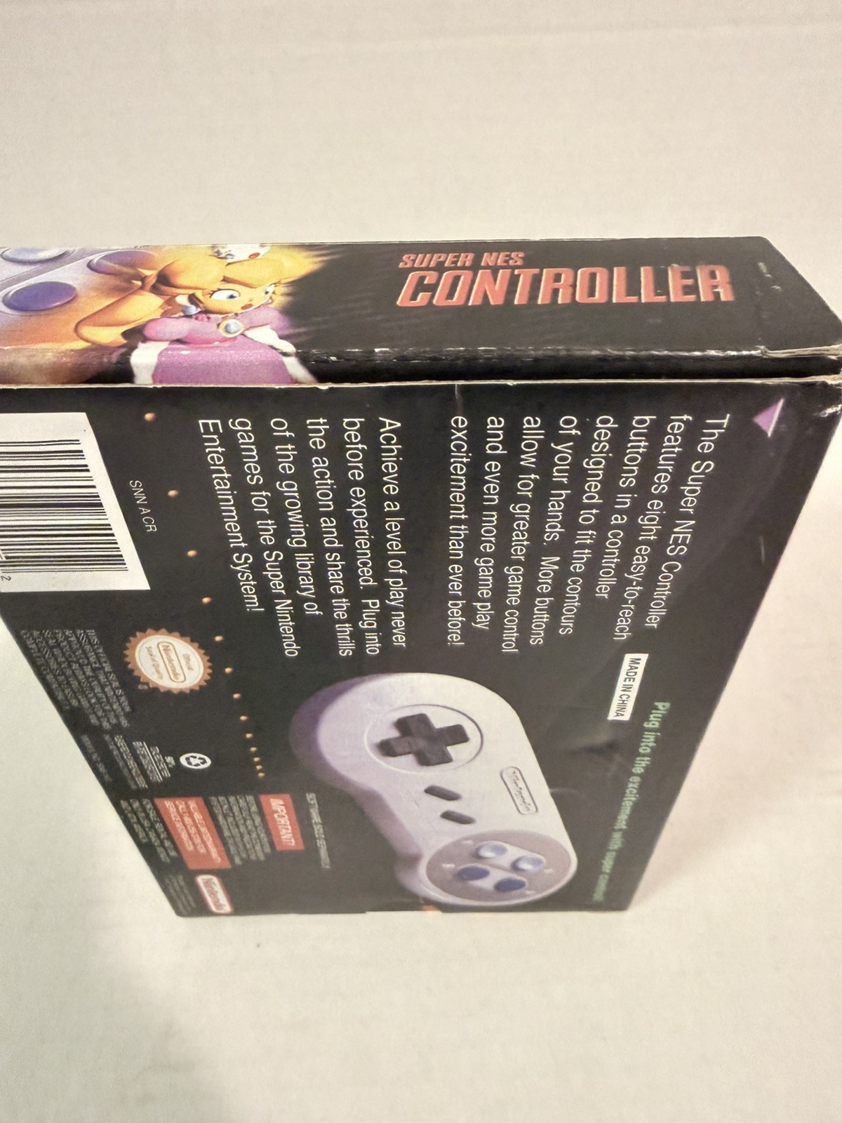 Super Nintendo SNES Controller OEM SNS-005 New in Original Pack-in Packaging