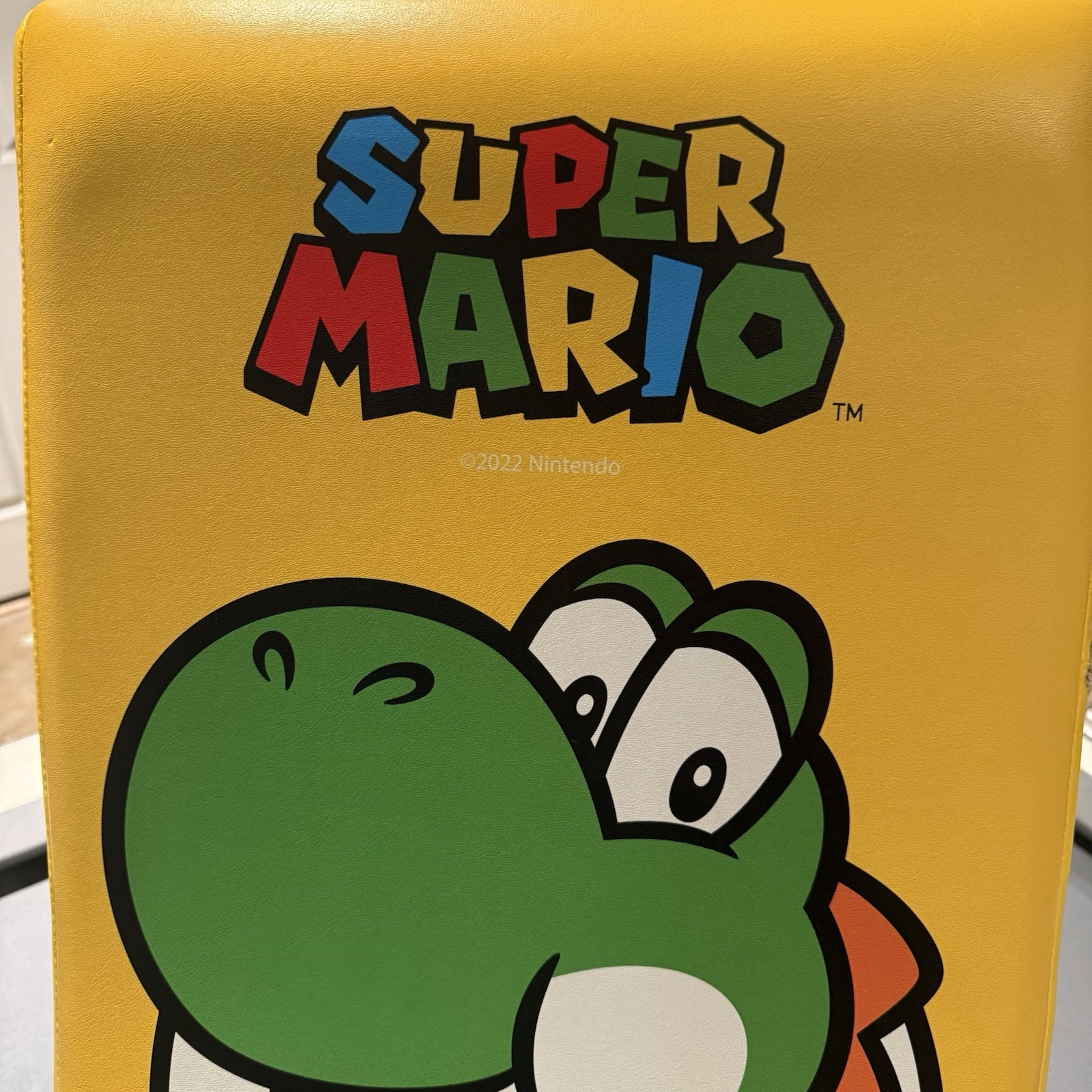Super Mario Yoshi X Rocker Gaming Chair Foldable Floor Rocking 2022 Nintendo