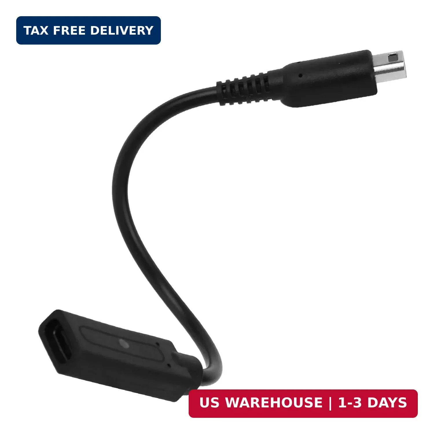 Compact USB-C to 3DS/2DS/DSi Charging Cable – Ideal for Gaming On-the-Go