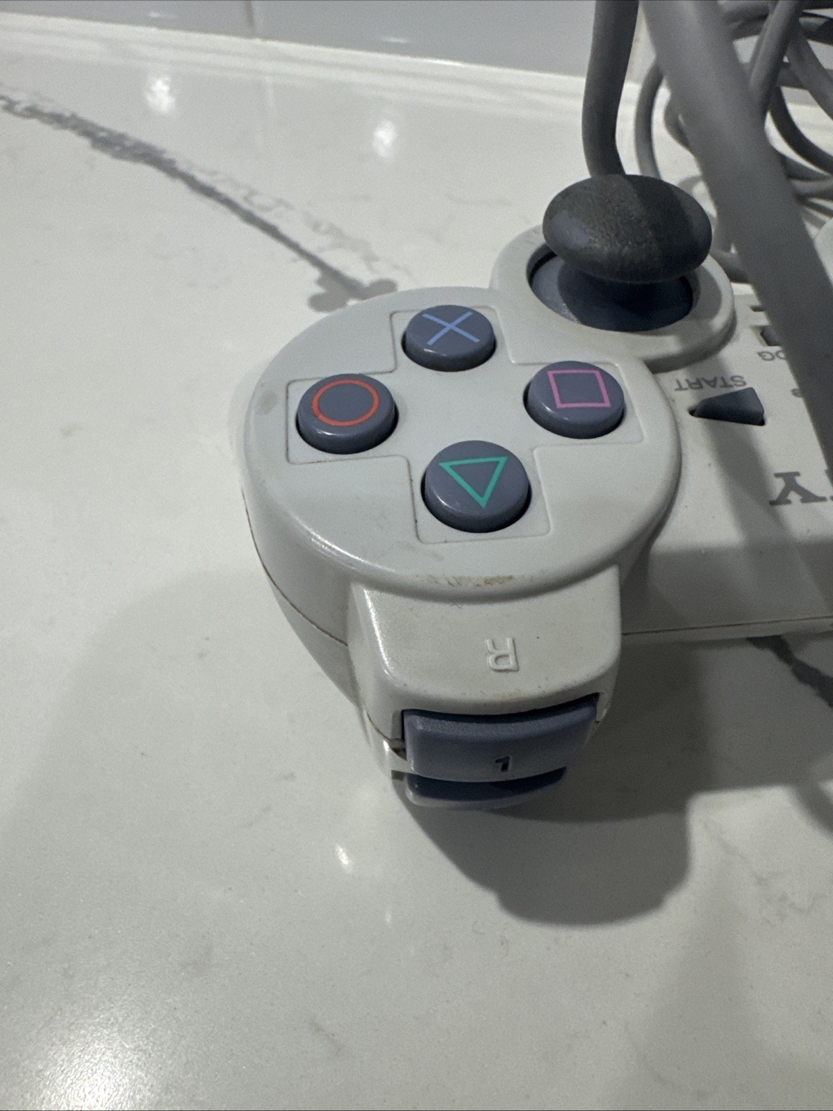 Sony PlayStation PS1 PS One Remote Controller White Gray SCPH-110 Official OEM