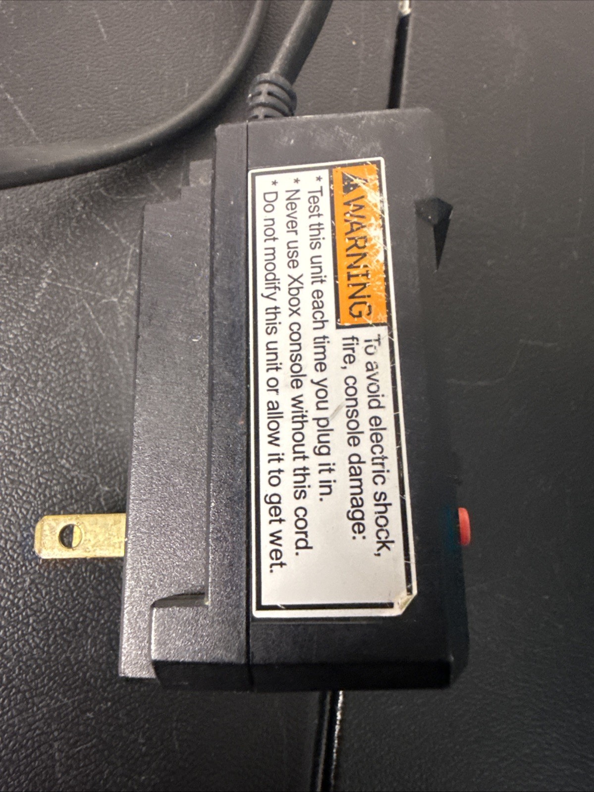 OEM Microsoft Xbox Protection Power Adapter Circuit Breaker X800563-100 Works*