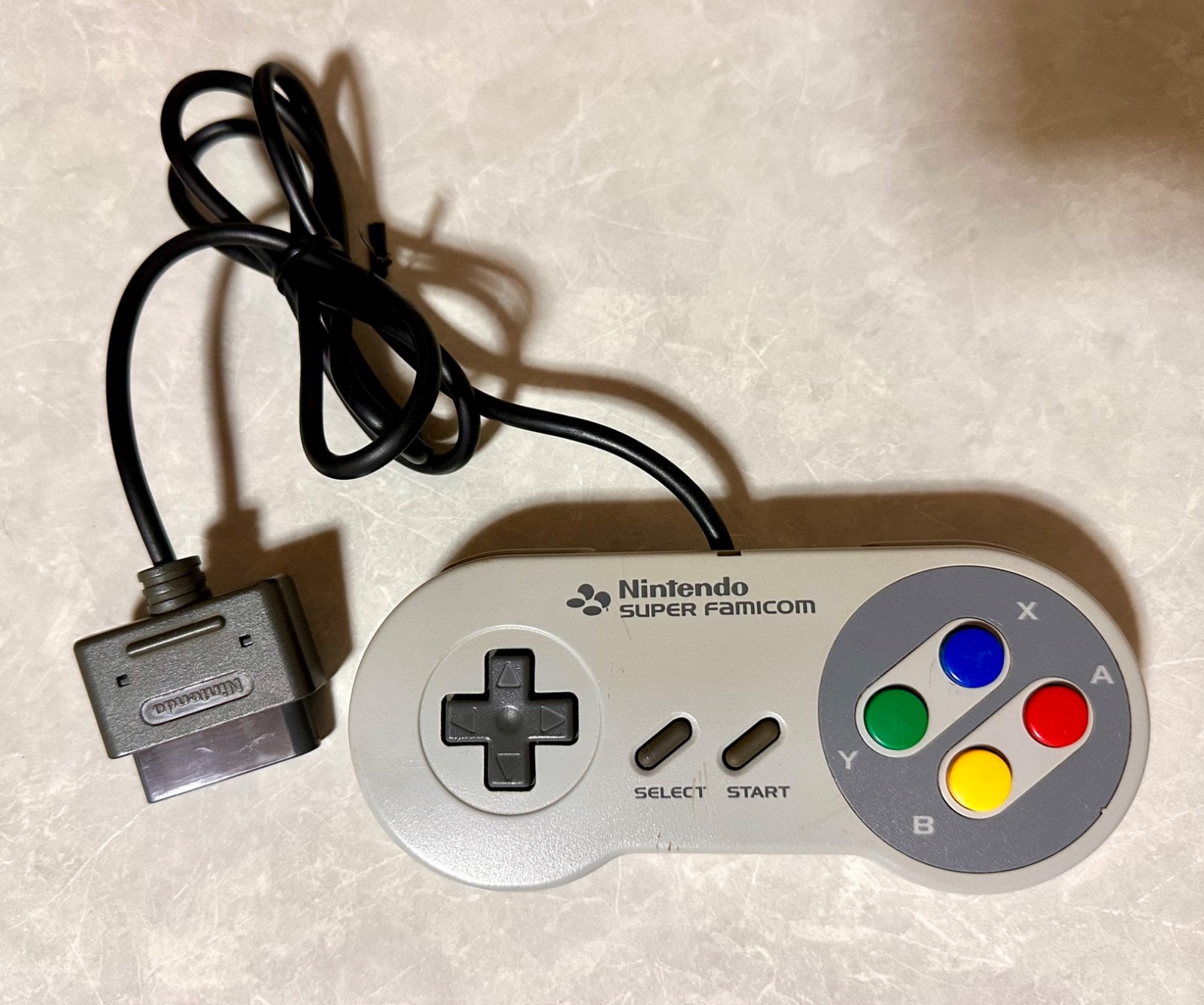 Nintendo Super Famicom Controller SHVC-005 Original Japan Tested SNES Compatible