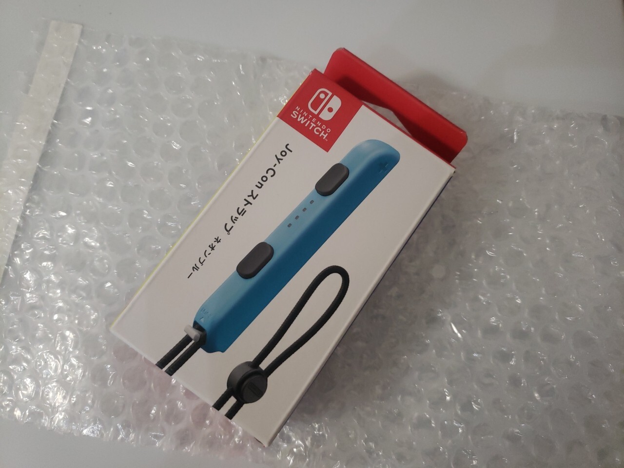 RARE! Original Nintendo Switch Joy-Con Strap Neon BLUE Color USA