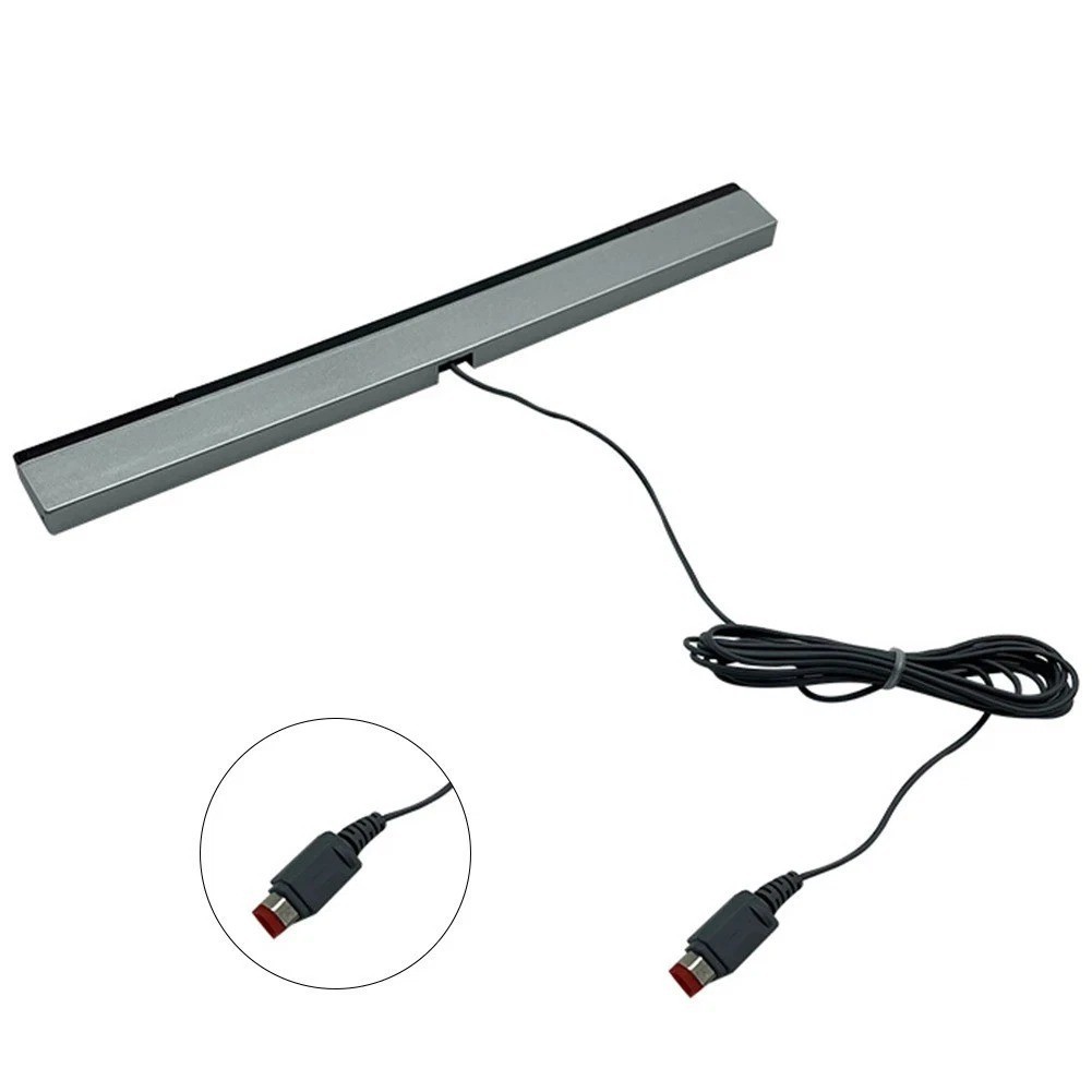 Wired Remote Motion Sensor Bar IR Infrared Ray Inductor for Nintendo Wii / Wii U