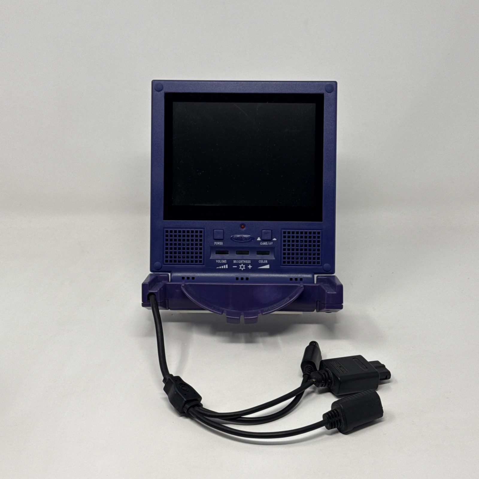 Intec Indigo Nintendo GameCube Portable LCD Screen – Tested And Working! RARE!