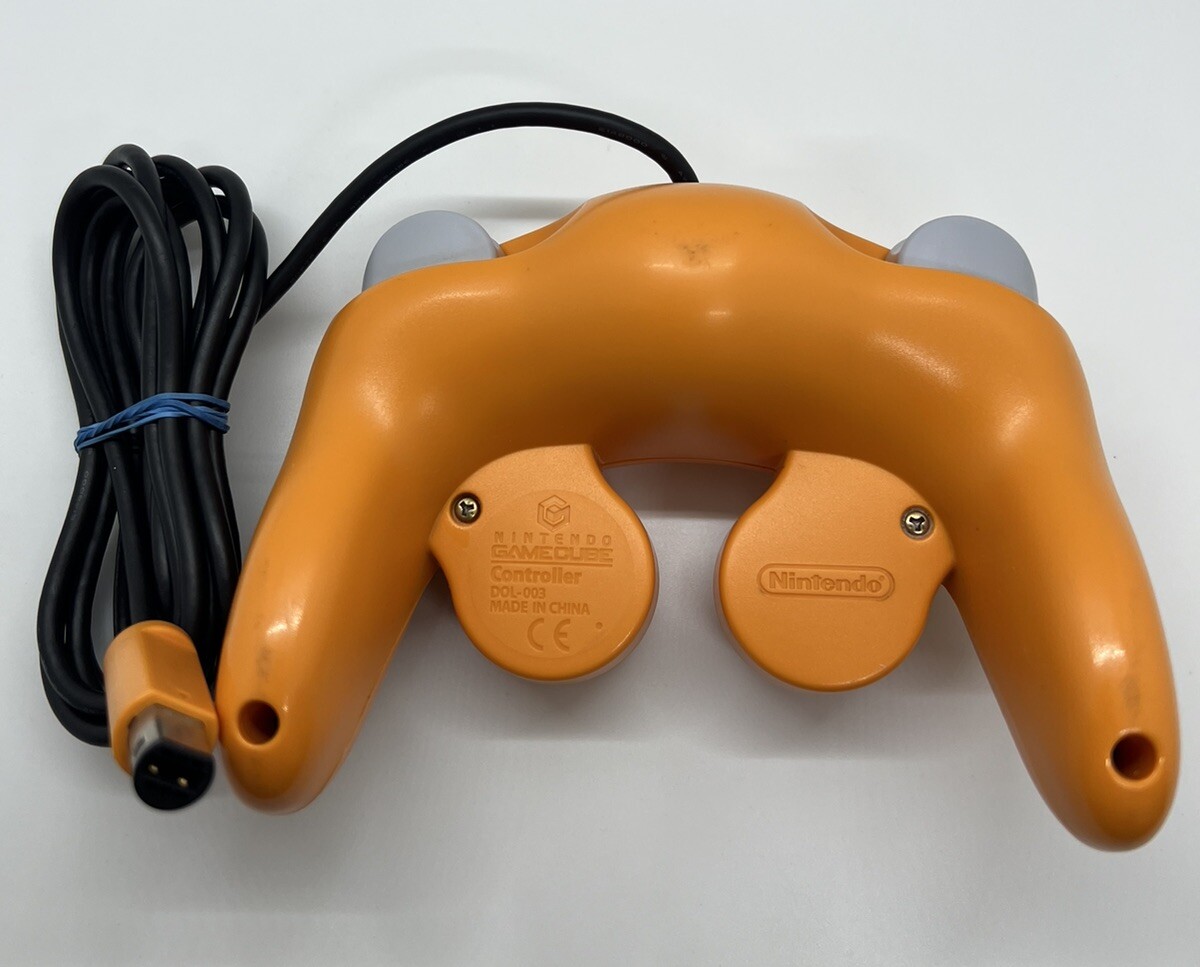 Nintendo GameCube Controller Spice Orange OEM Original