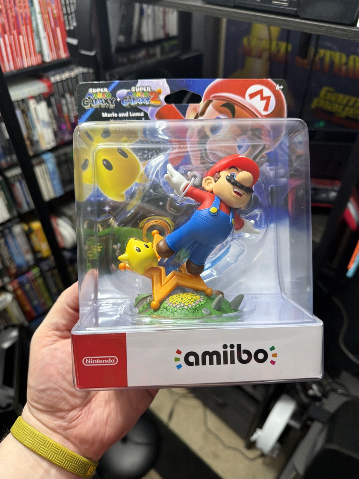 Nintendo amiibo – Super Mario Galaxy 1 + 2 Mario And Luma ￼ Free Shipping!