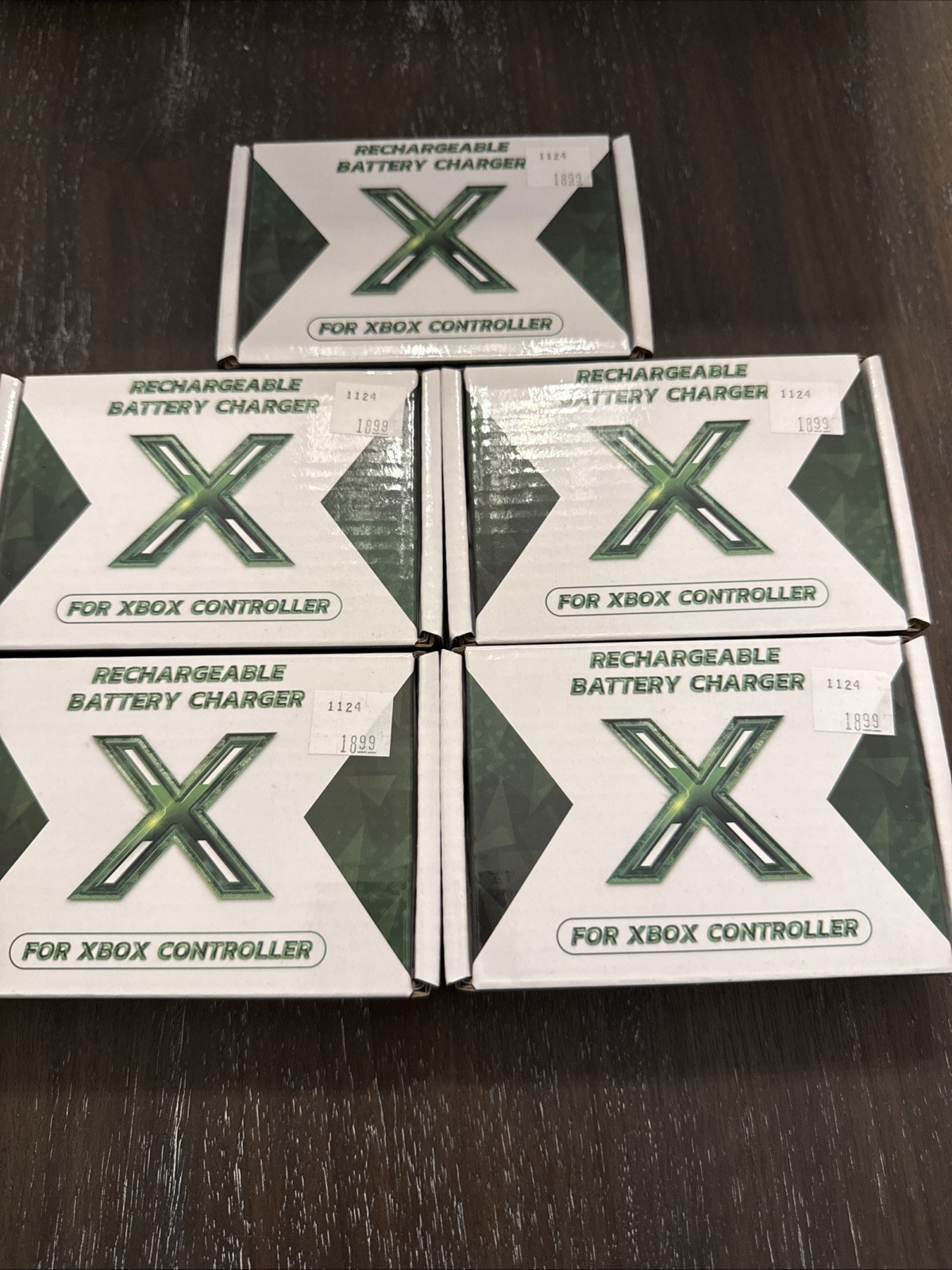 5 Rechargeable Batteries (2) and Charger for XBOX Controller ~