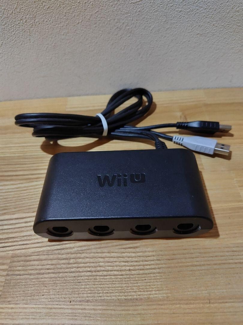 Nintendo WUP-028 GameCube Controller USB Adapter for Wii U, Switch, PC
