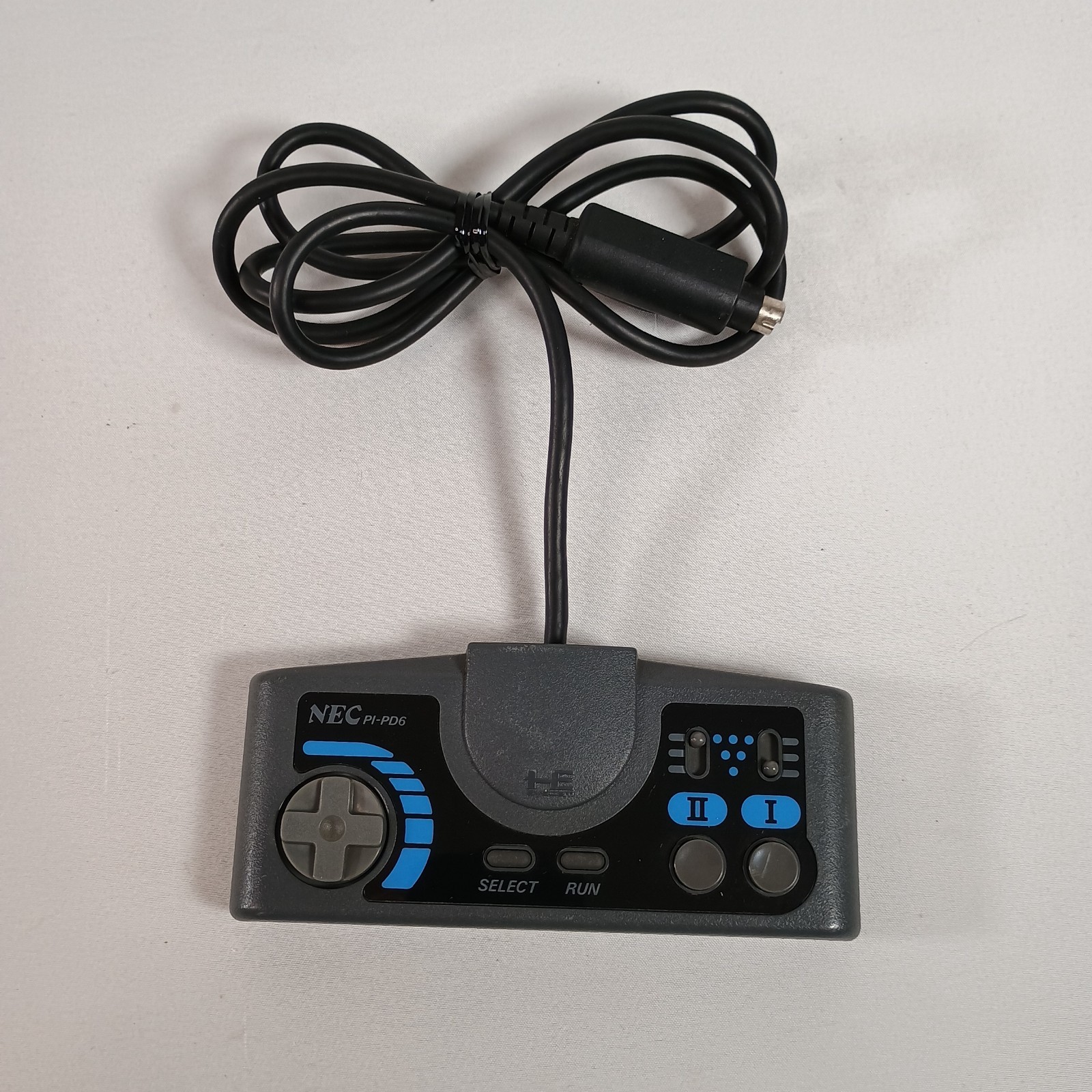 NEC PC Engine Core Grafx Turbo Grafx Controller PI-PD6 Gamepad US Seller Tested