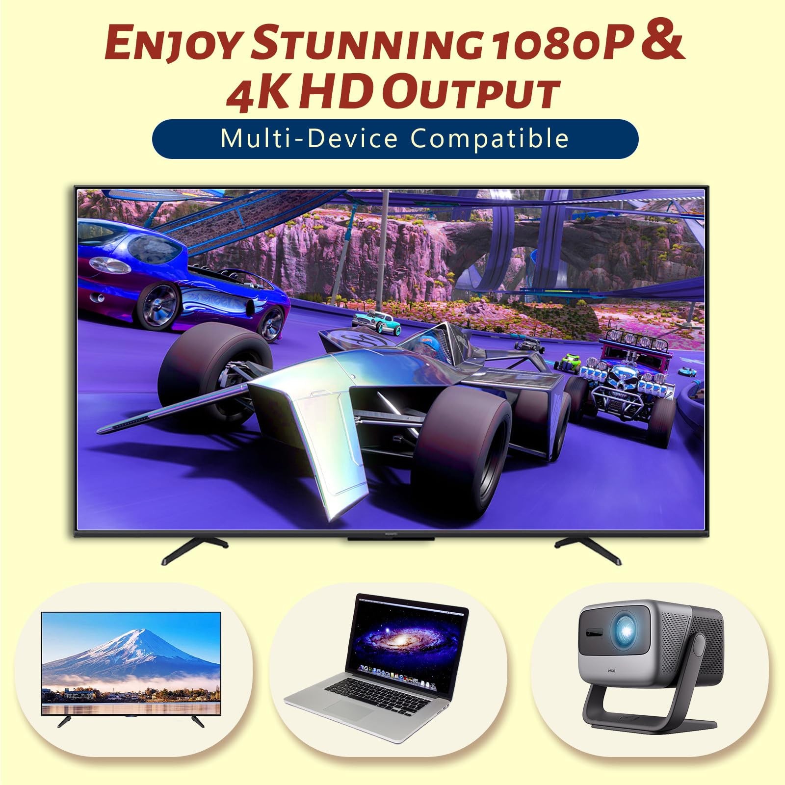 Hryyds 2026 Retro Gaming Console Pro 4K Hdmi 40000 Built-In Classic Video Games