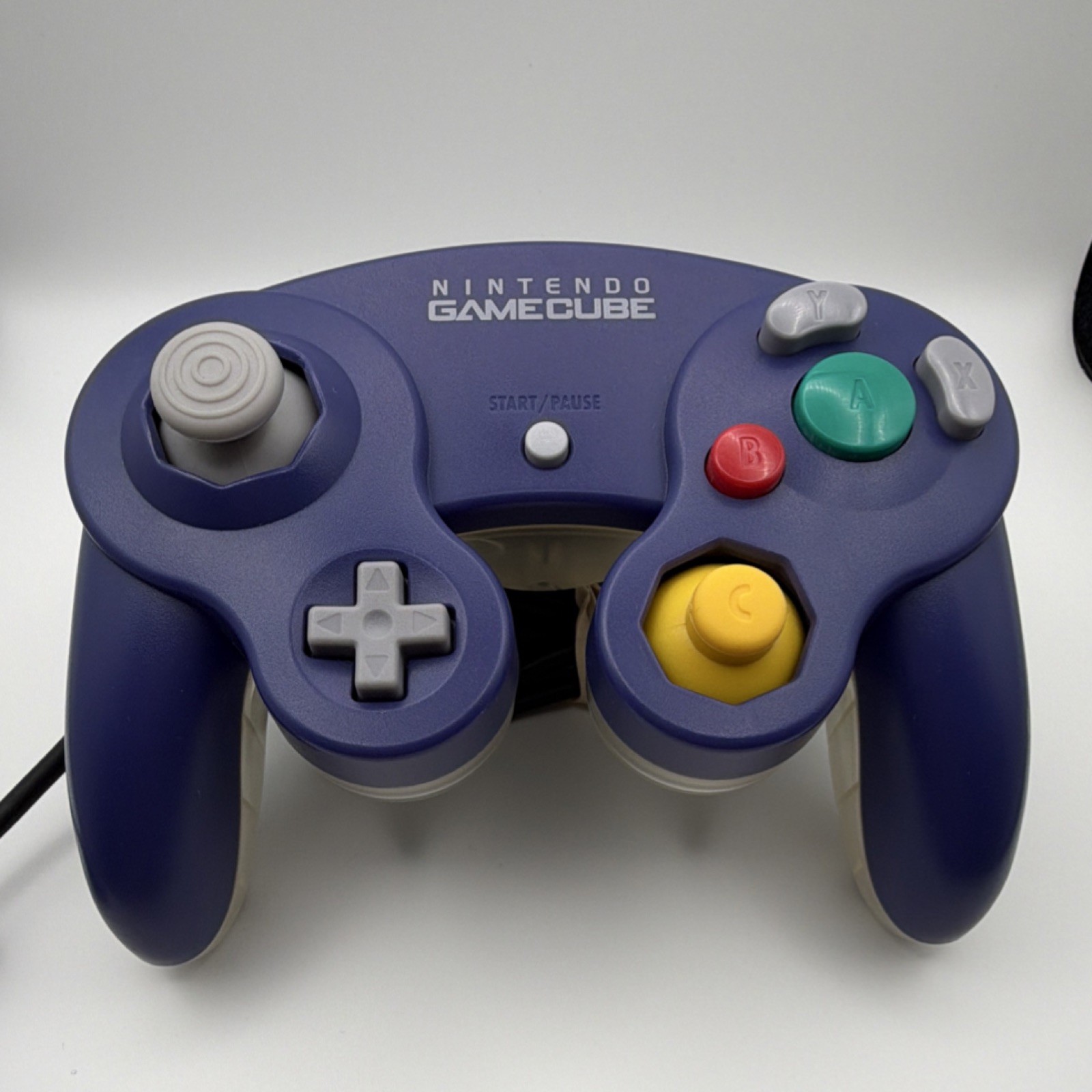 Nintendo GameCube Controller –indigo Purple/Clear – Tested & Working!!!