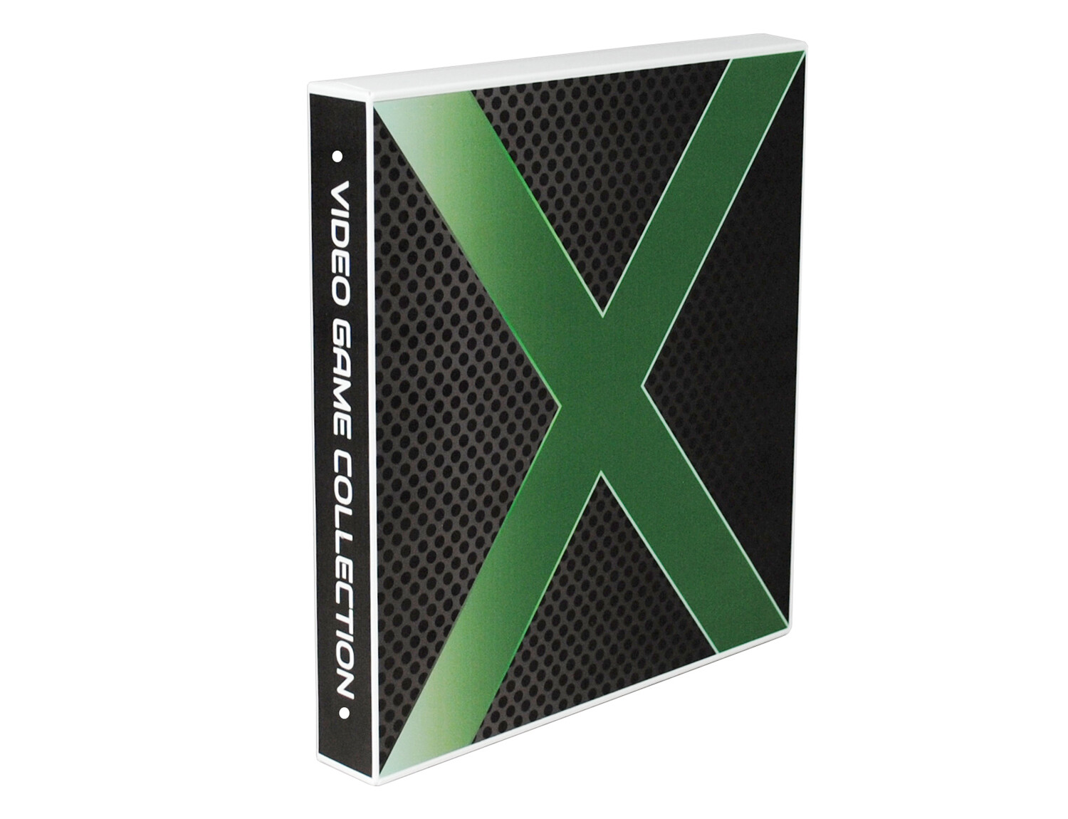 Xbox Themed Video Game Storage Case, High-Capacity Holds 80 Video Game Discs
