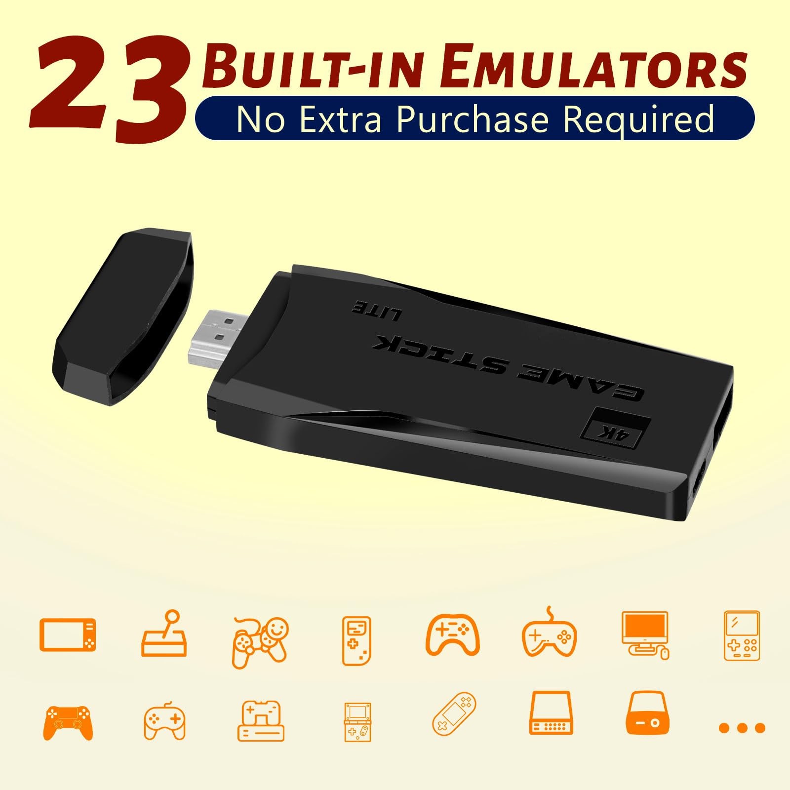 Hryyds 2026 Retro Gaming Console Pro 4K Hdmi 40000 Built-In Classic Video Games