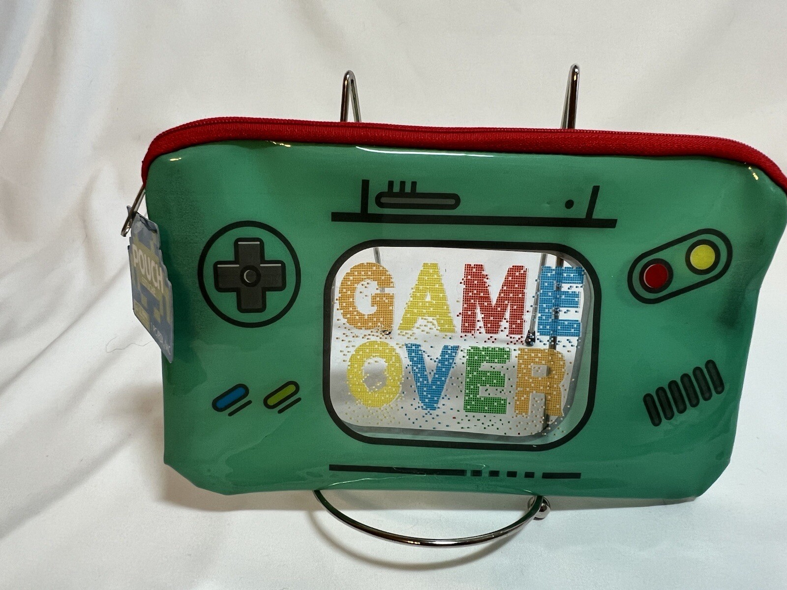Game Over pvc pouch 5×9 with tags