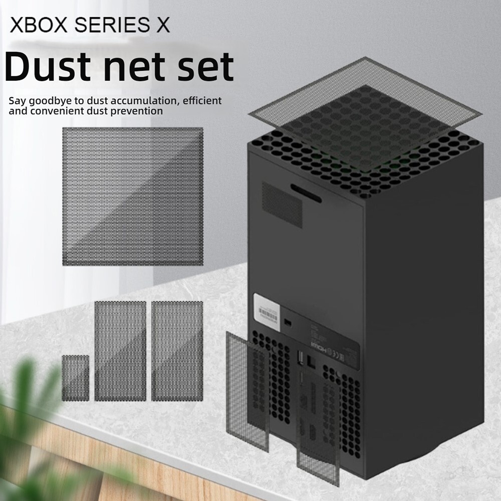 Essential Perfectly Fit Console PVC Protective Dust-Proof Mesh for Xbox Series X