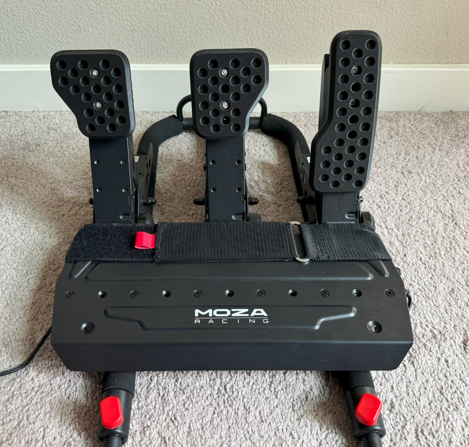 Moza SR-P GT Style Pedals – More grip and better heel-toe feel!