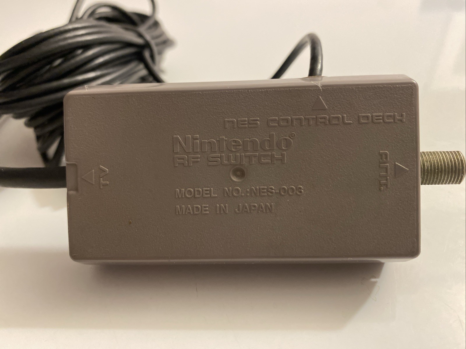 Nintendo SNES NES-003 RF Switch `CAC Adapter Connect Cables for Nintendo Console