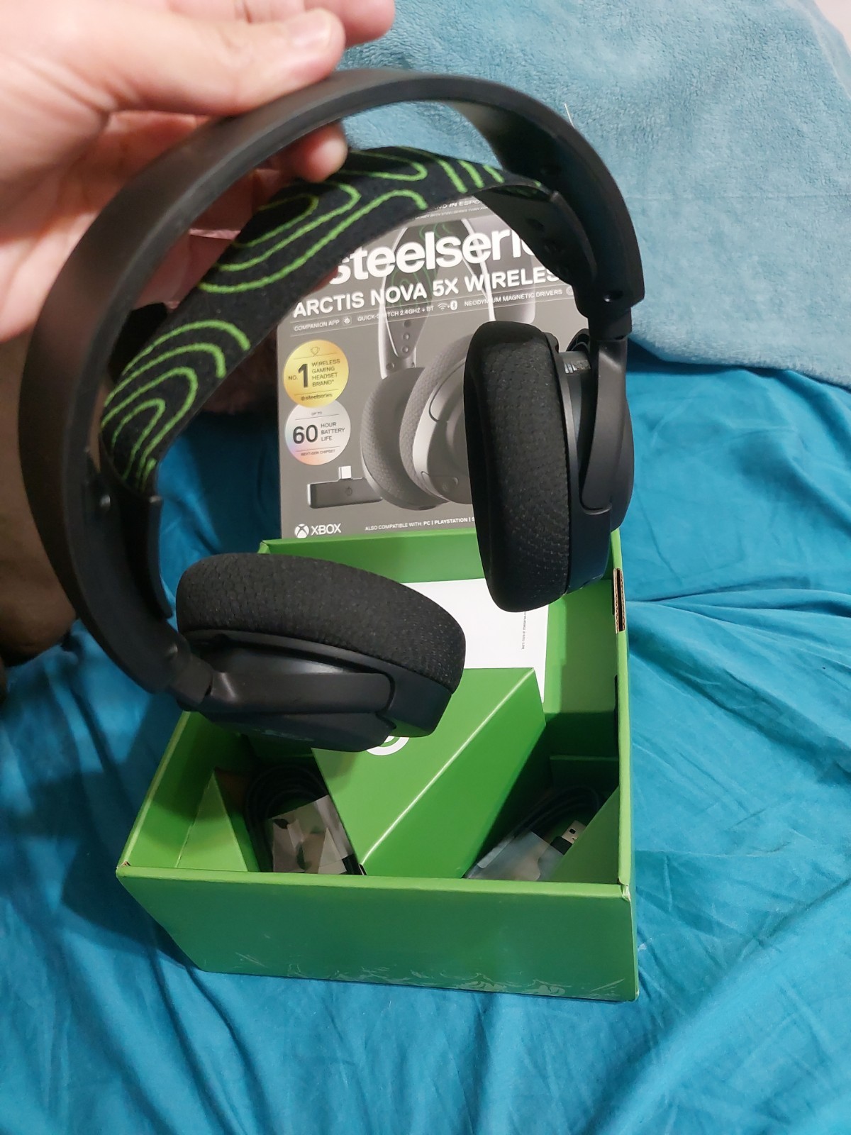 SteelSeries Arctis Nova 5X Wireless Multi-System Gaming Headset 61676