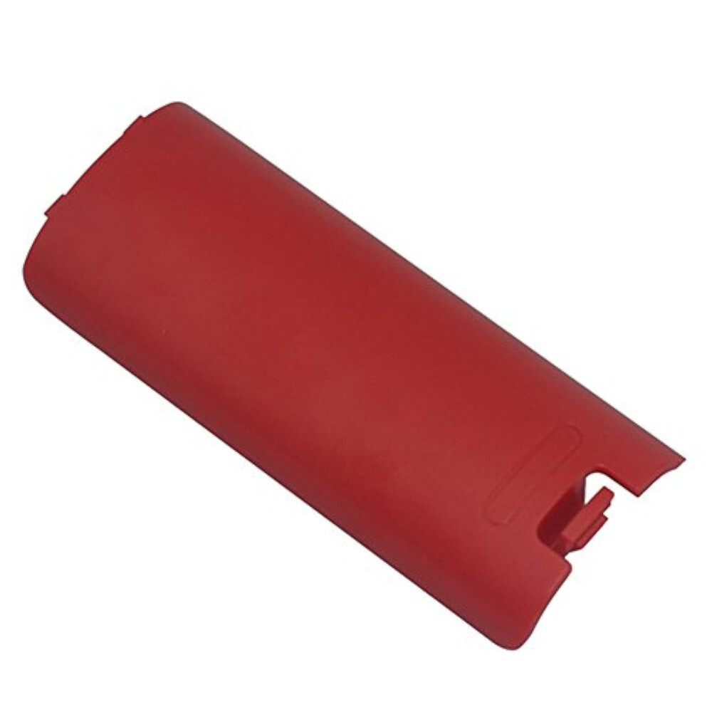 LOT 10 Replacement Battery Cover Shell Case Clip for Wii Remote Controller Red