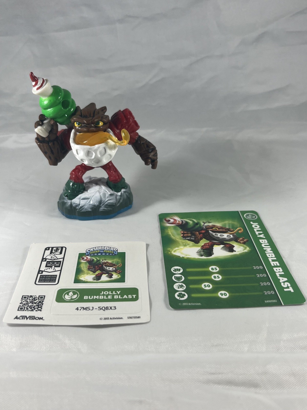 Skylanders Swap Force Swapforce Jolly Bumble Blast Figure Loose w/Trading Card