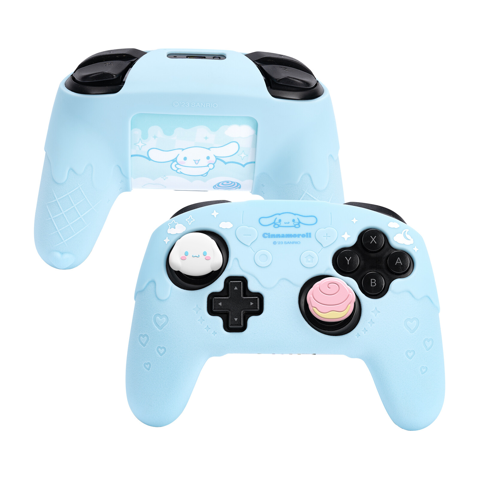 GeekShare X Sanrio Case for SwitchPro Controller+Thumb Grips+Sticker Cinnamoroll