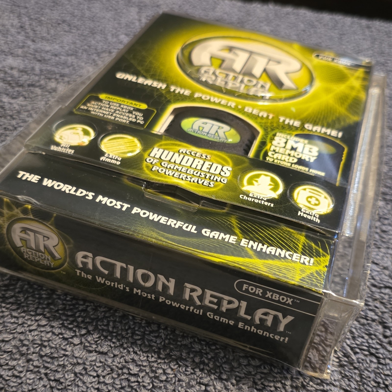 Datel Action Replay Xbox Game Enhancer w/ 8MB Memory Card for Microsoft Xbox