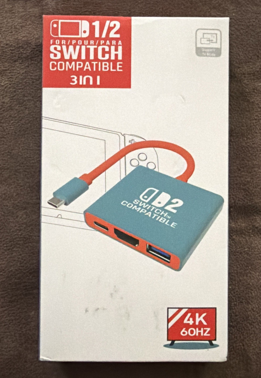 Docking Station for Nintendo Switch 1/2/Steam Deck USB C (a)