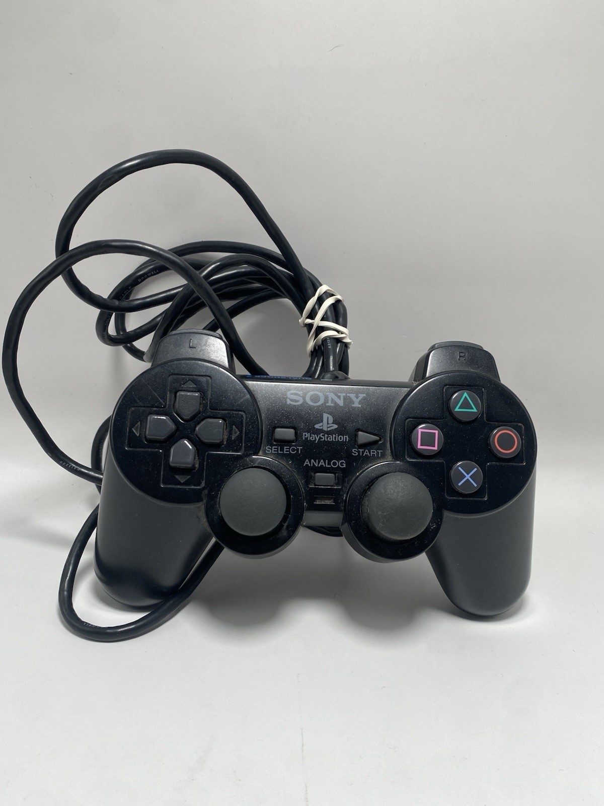 Black Dual Shock 2 Controller Official Sony PlayStation 2 PS2 SCPH-10010