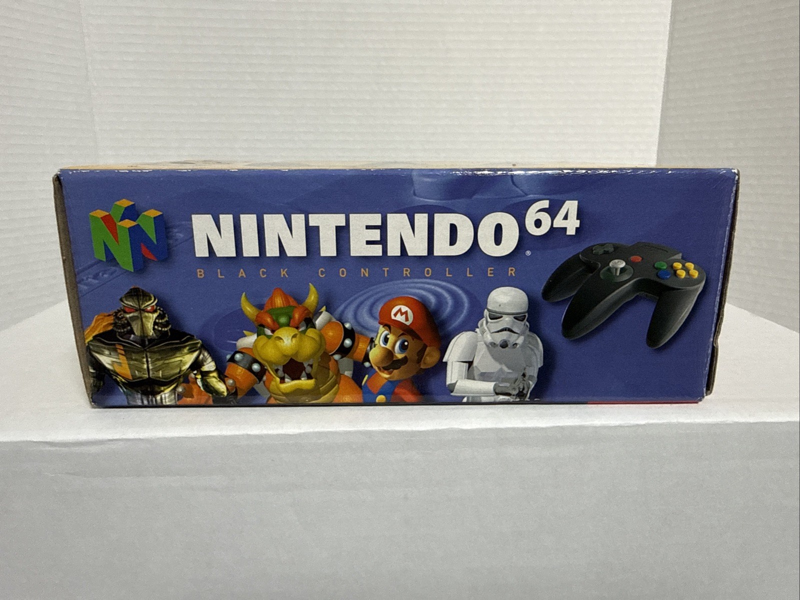 Nintendo 64 – N64 Black Controller [OEM] NUS-005 W/ Original Box Tested