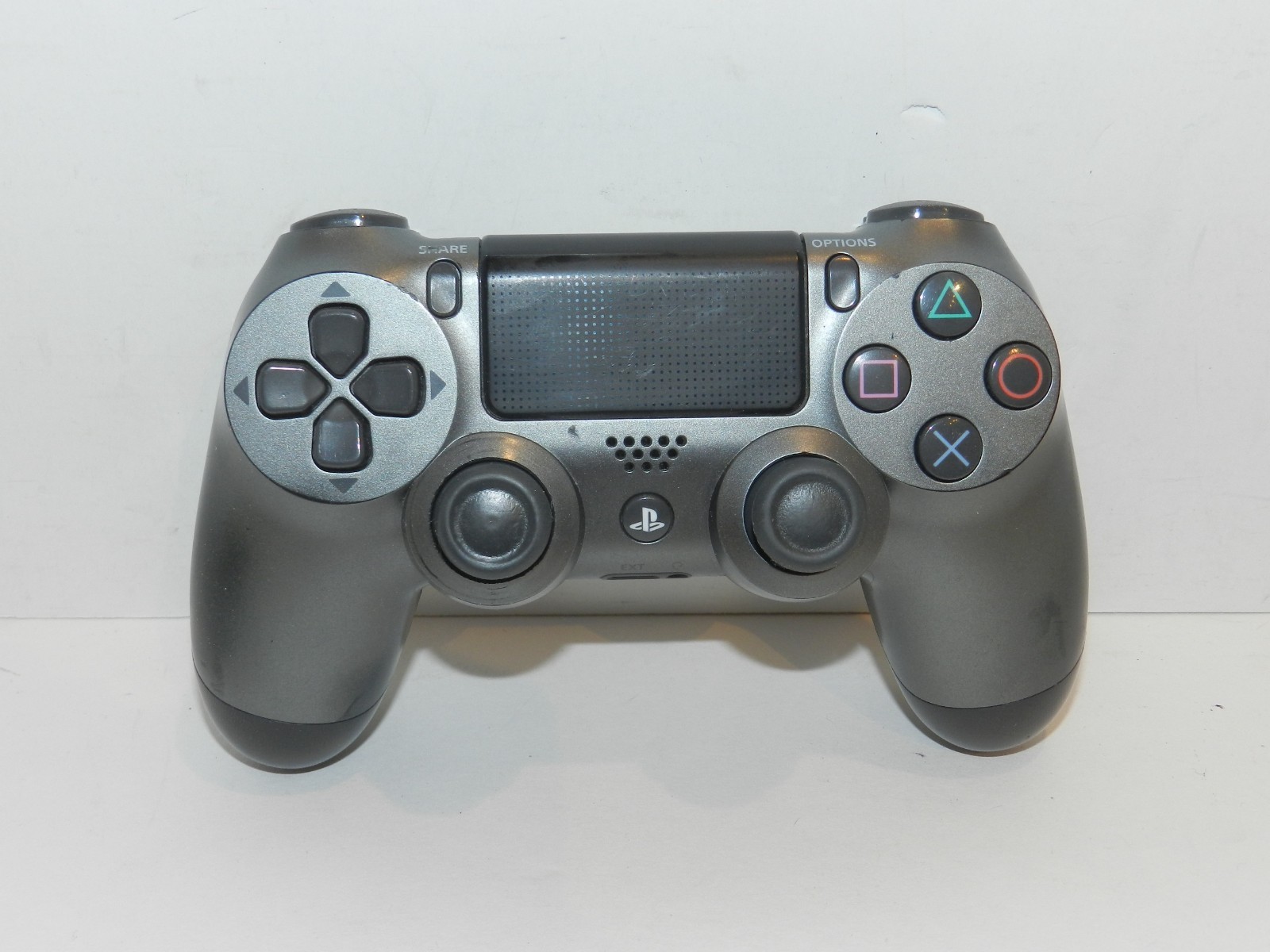 Genuine OEM Sony PlayStation DualShock 4 Charcoal Gray – Tested