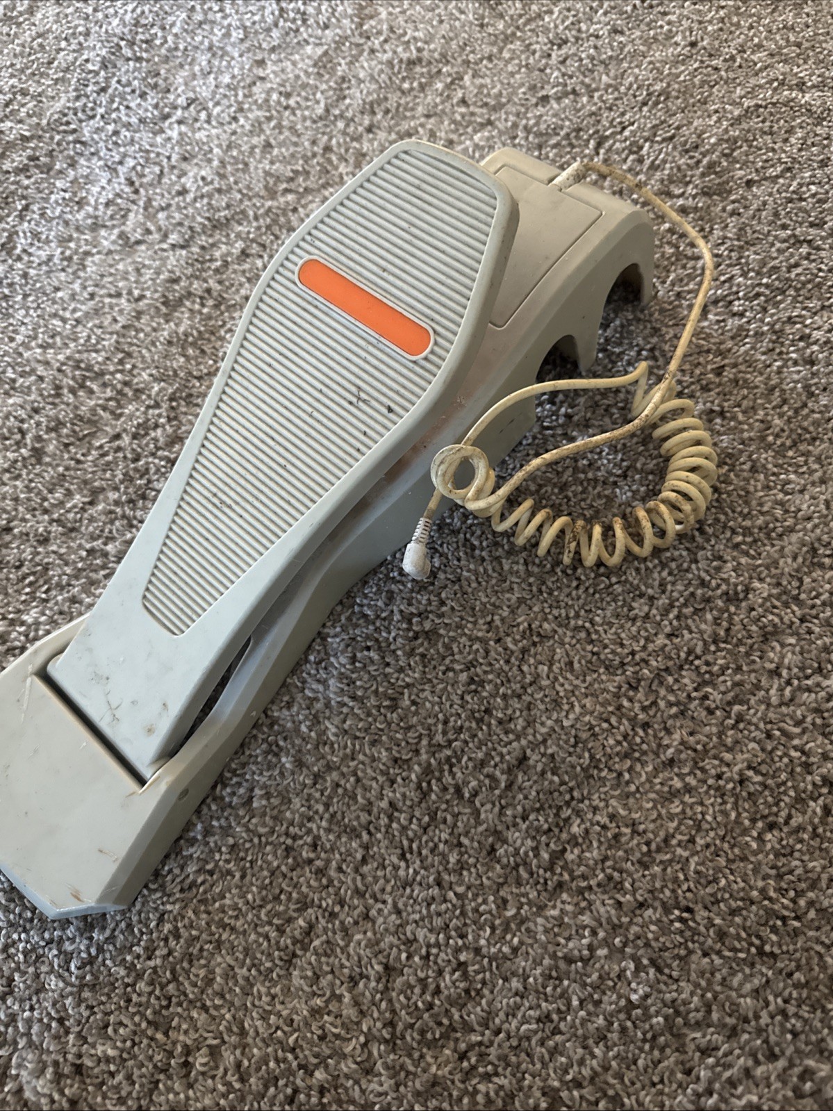 Guitar Hero Rock Band Drum Foot Pedal Bass Kick Xbox 360 PS3 Wii Orange Grey